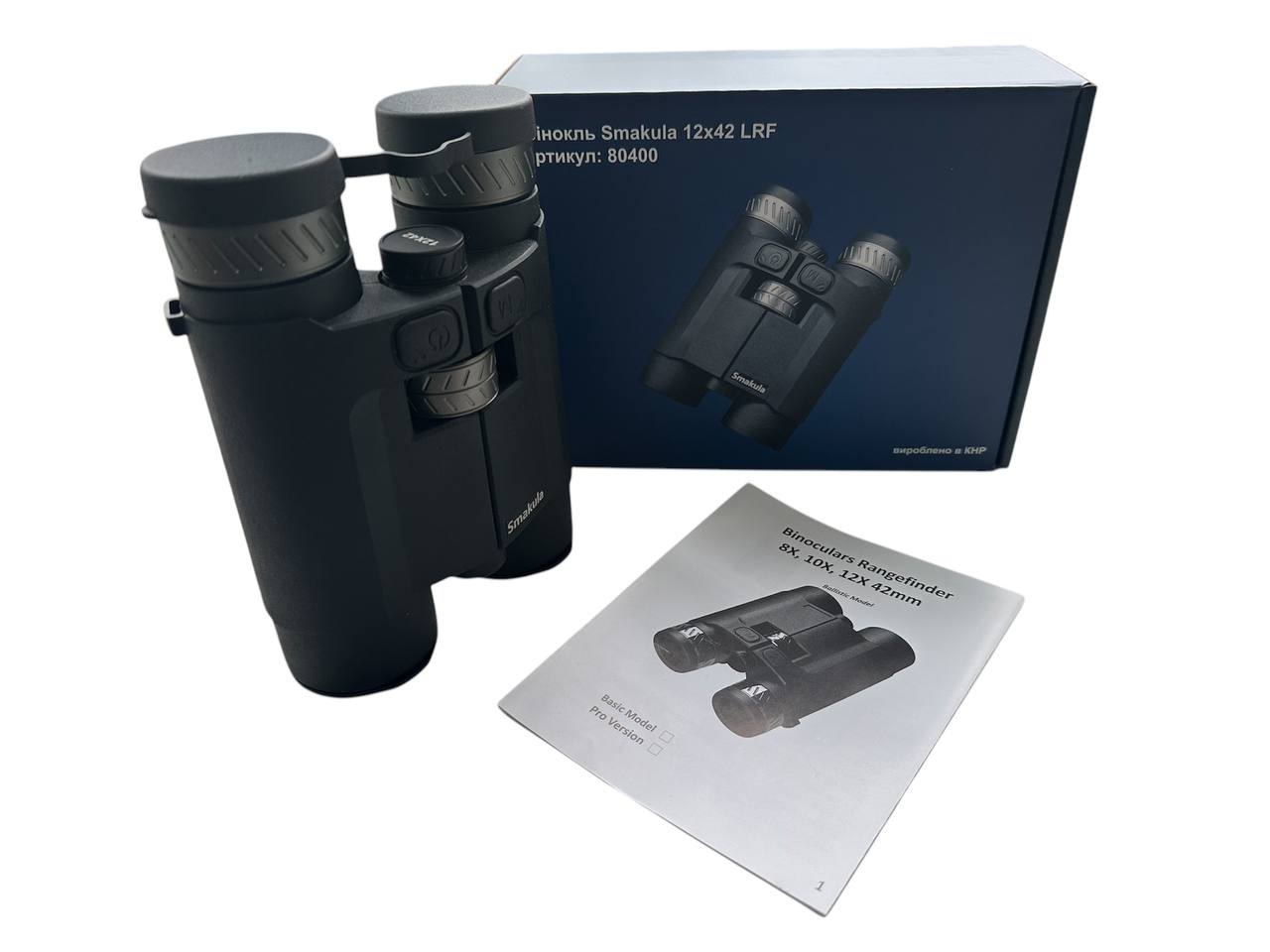 Бінокль Smakula 12x42 LRF (далекомір 3500 м)