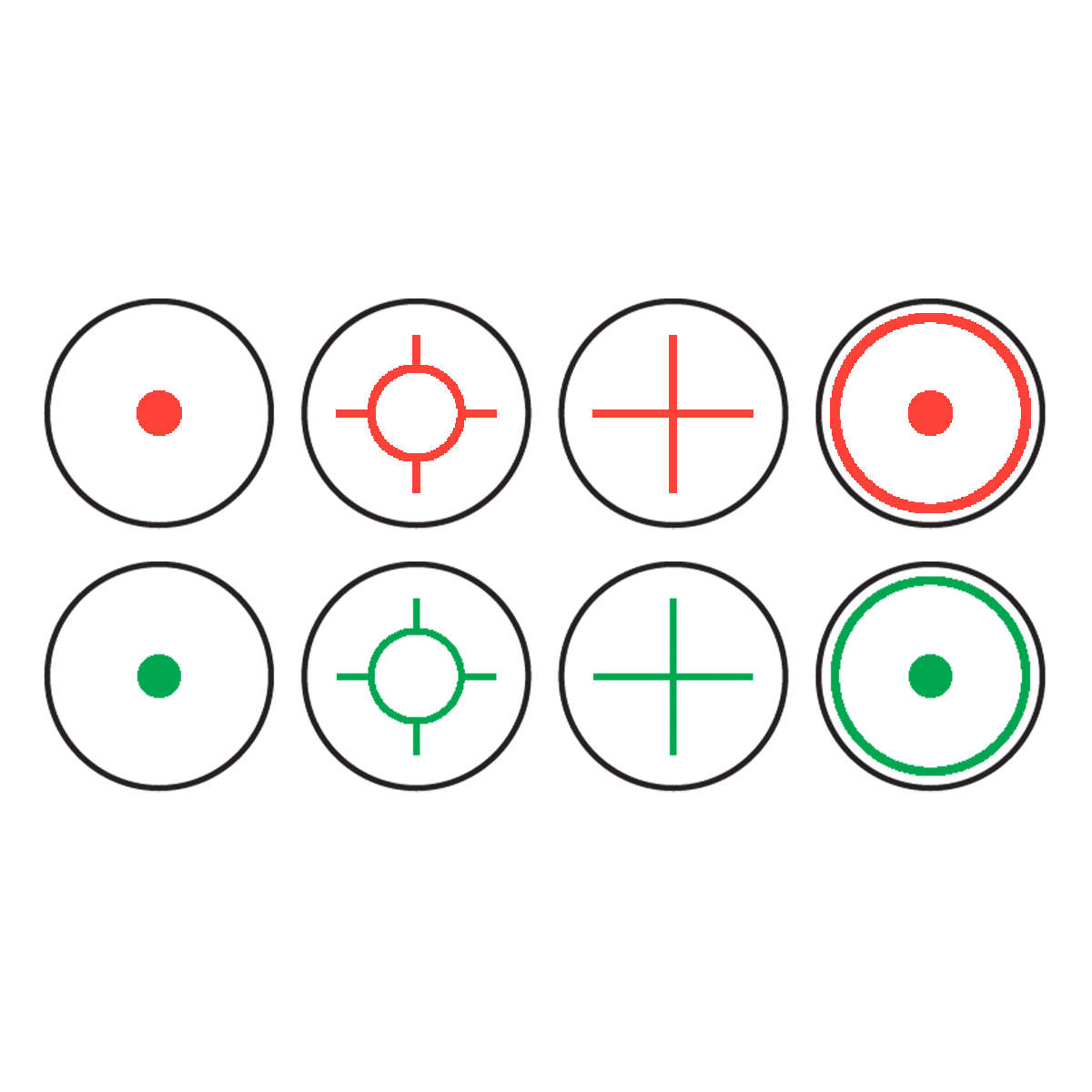 Приціл коліматорний Konusight Red/Green Dot