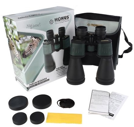 Бінокль Konus NewZoom 10-30x60