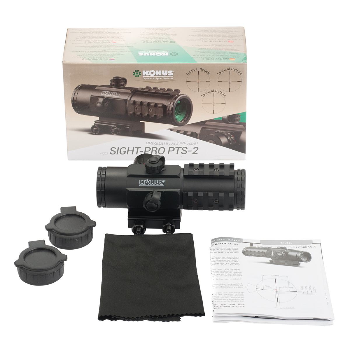 Приціл коліматорний SightPro PTS2 3x30