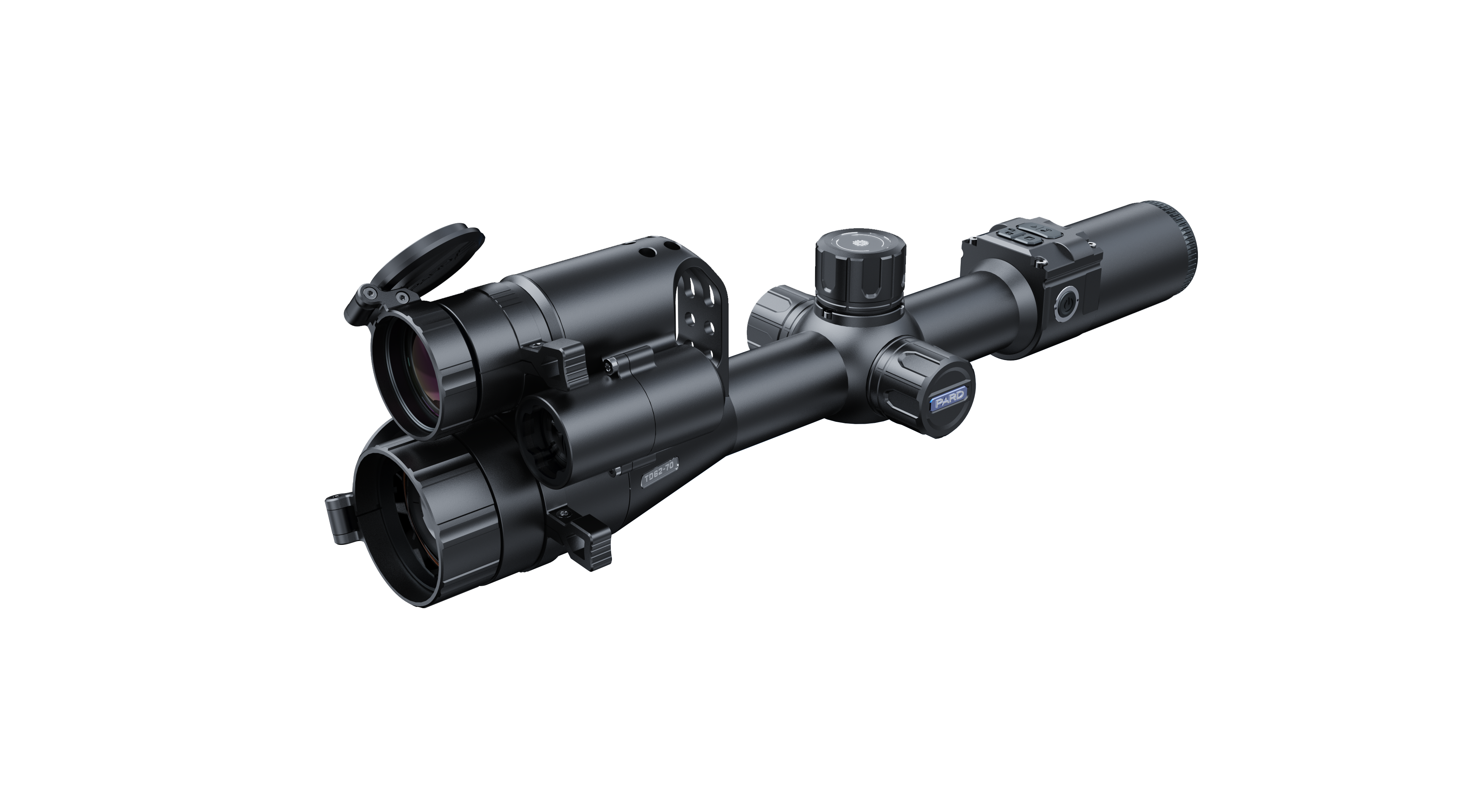 Тепловізійний мультиспектральний приціл Pard TD62-70 LRF (45 мм, 640х512, 2600 м)
