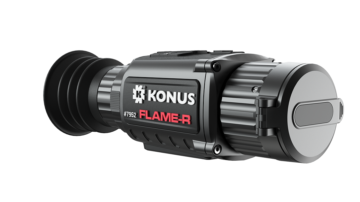 Тепловізійний приціл Konus Flame-R (19 мм, 256х192, 900 м)