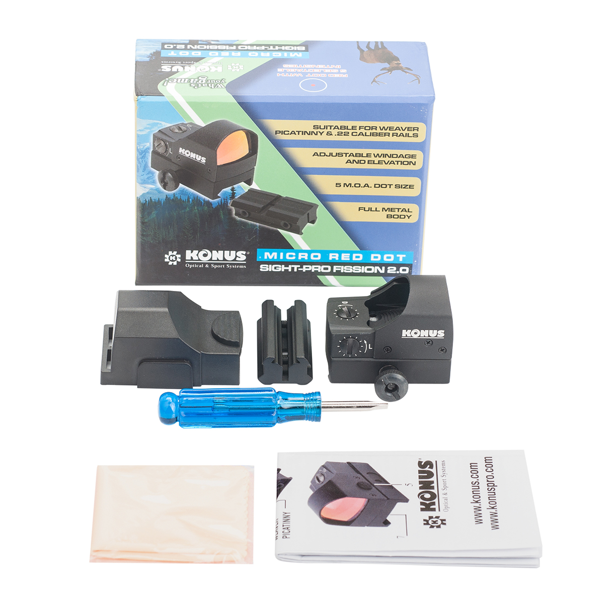 Приціл коліматорний SightPro Fission 2.0 RED DOT