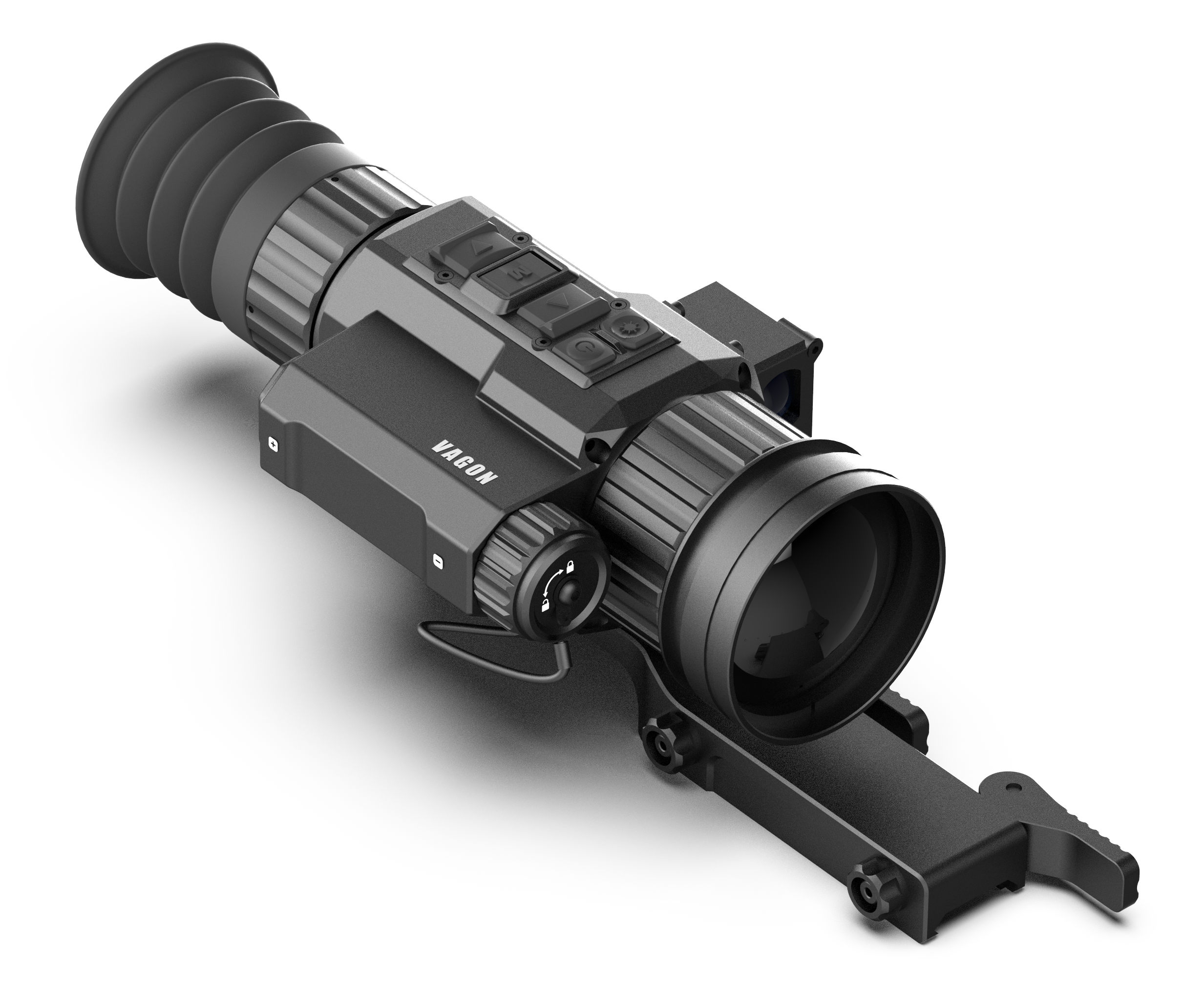 Тепловізійний приціл Cono Tech Vagon 350 LRF (50 мм, 384х288, 3541м)