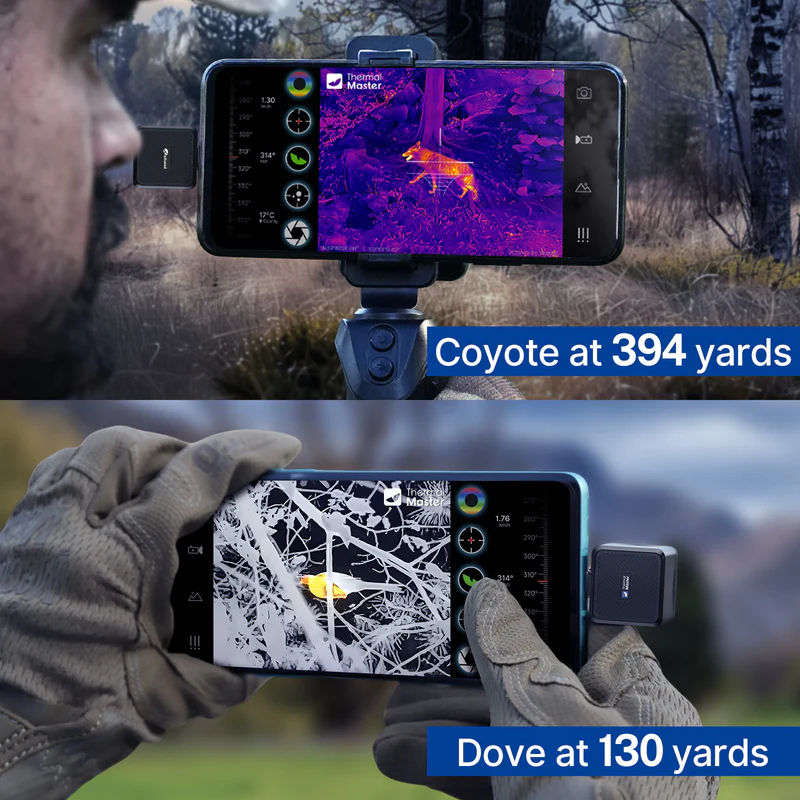 Тепловізор для смартфона Thermal Master T2 Pro (1300 м, 13 мм, iOS lighting)