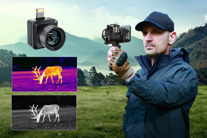 Тепловізор для смартфона Thermal Master T2 Pro (1300 м, 13 мм, iOS lighting)