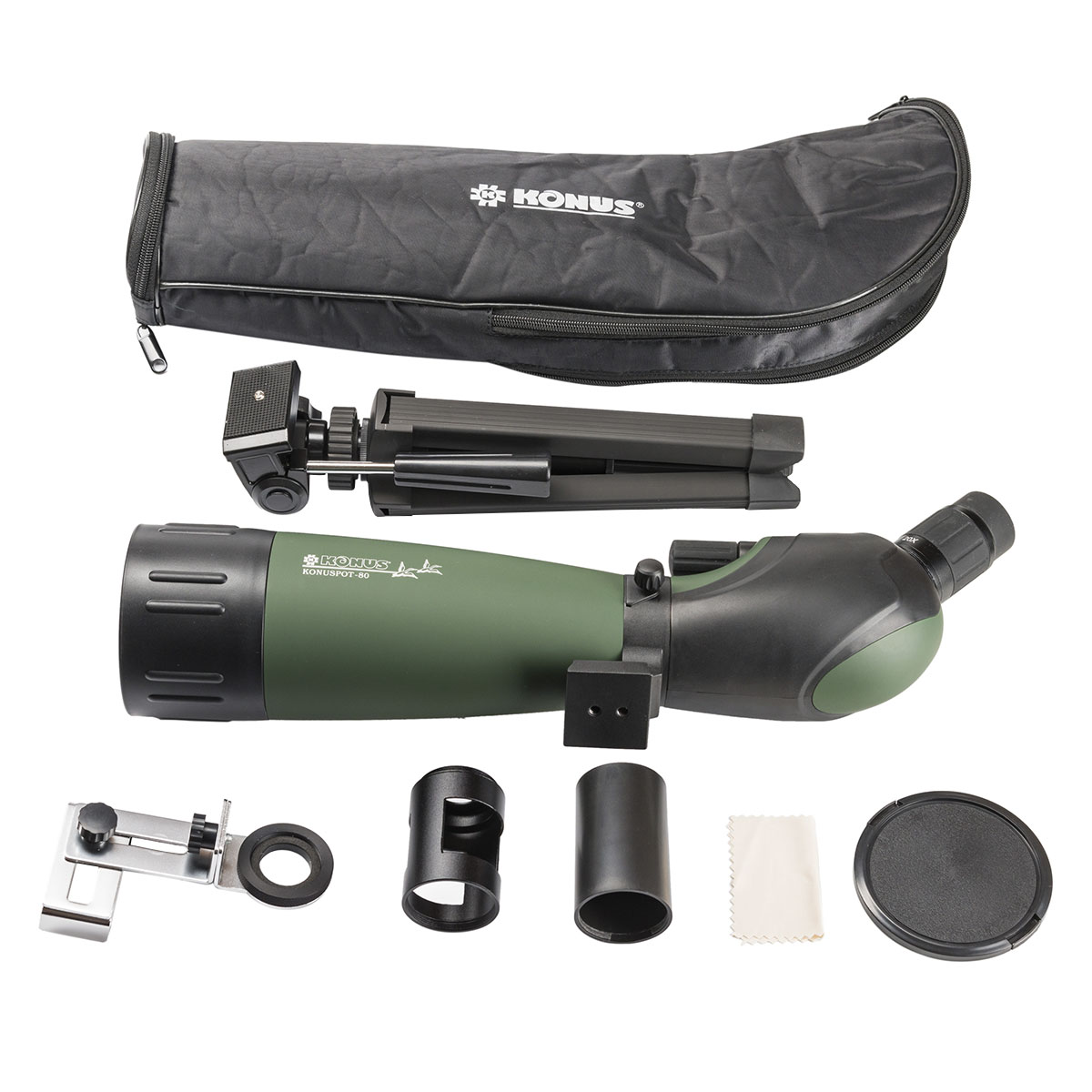 Зорова труба Konuspot-80 20-60х80