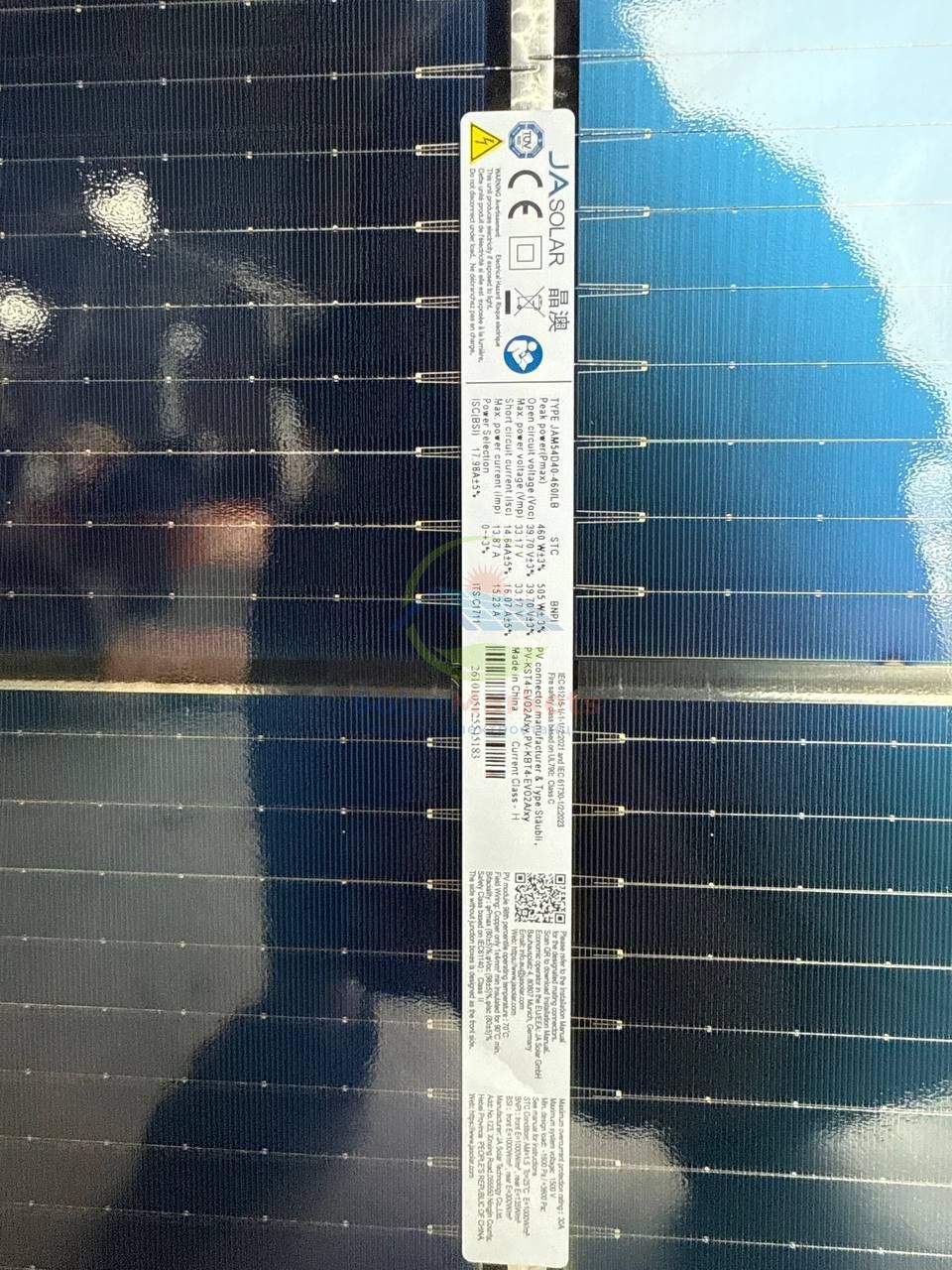 Сонячна панель JA Solar 460Вт N-type, Bifacial, JAM54D40-460/LB JAM72S20-460/MR фото