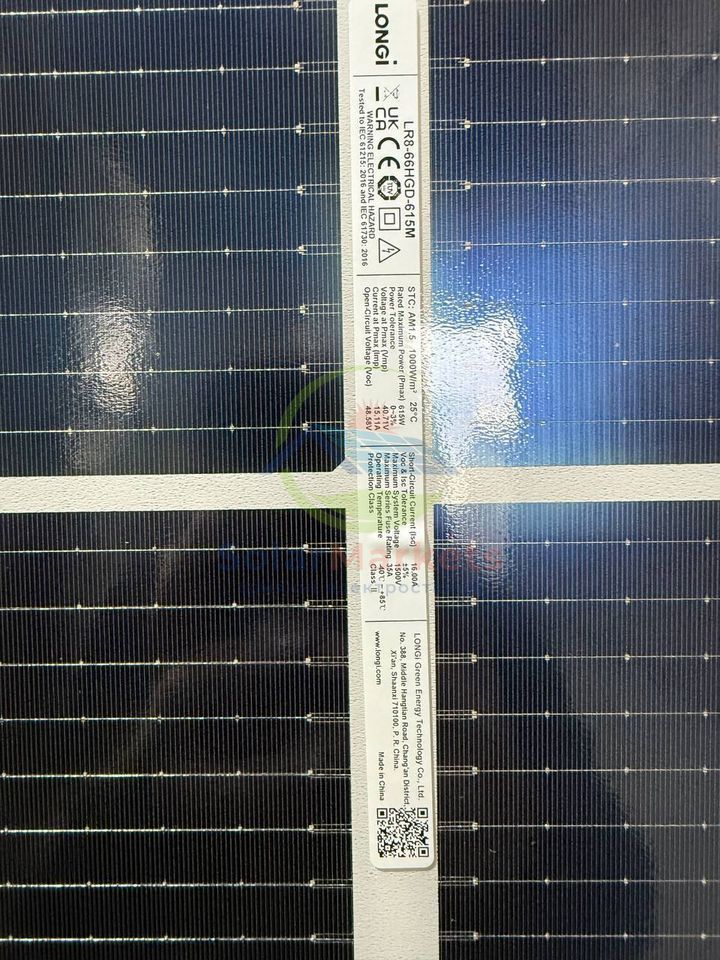 Сонячна батарея LR8-66HGD-615M, LONGi BIFACIAL LR7-72HGD-615M фото 3